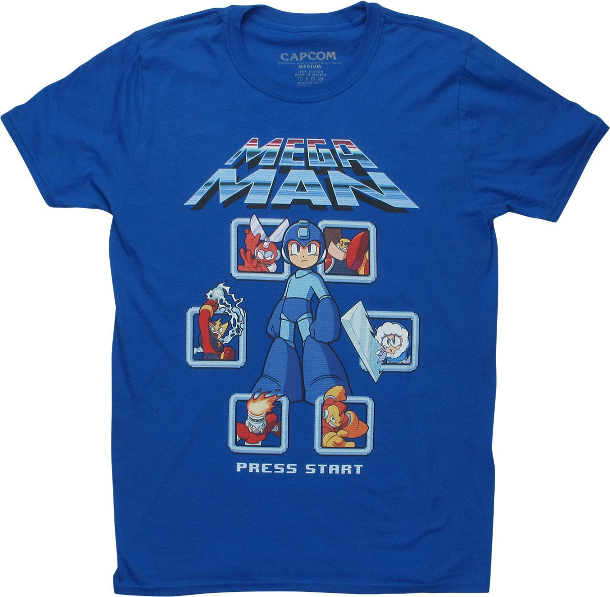 Mega Man Boss Select T-Shirt