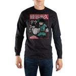 My Hero Academia Deku Kanji Long Sleeve T-Shirt