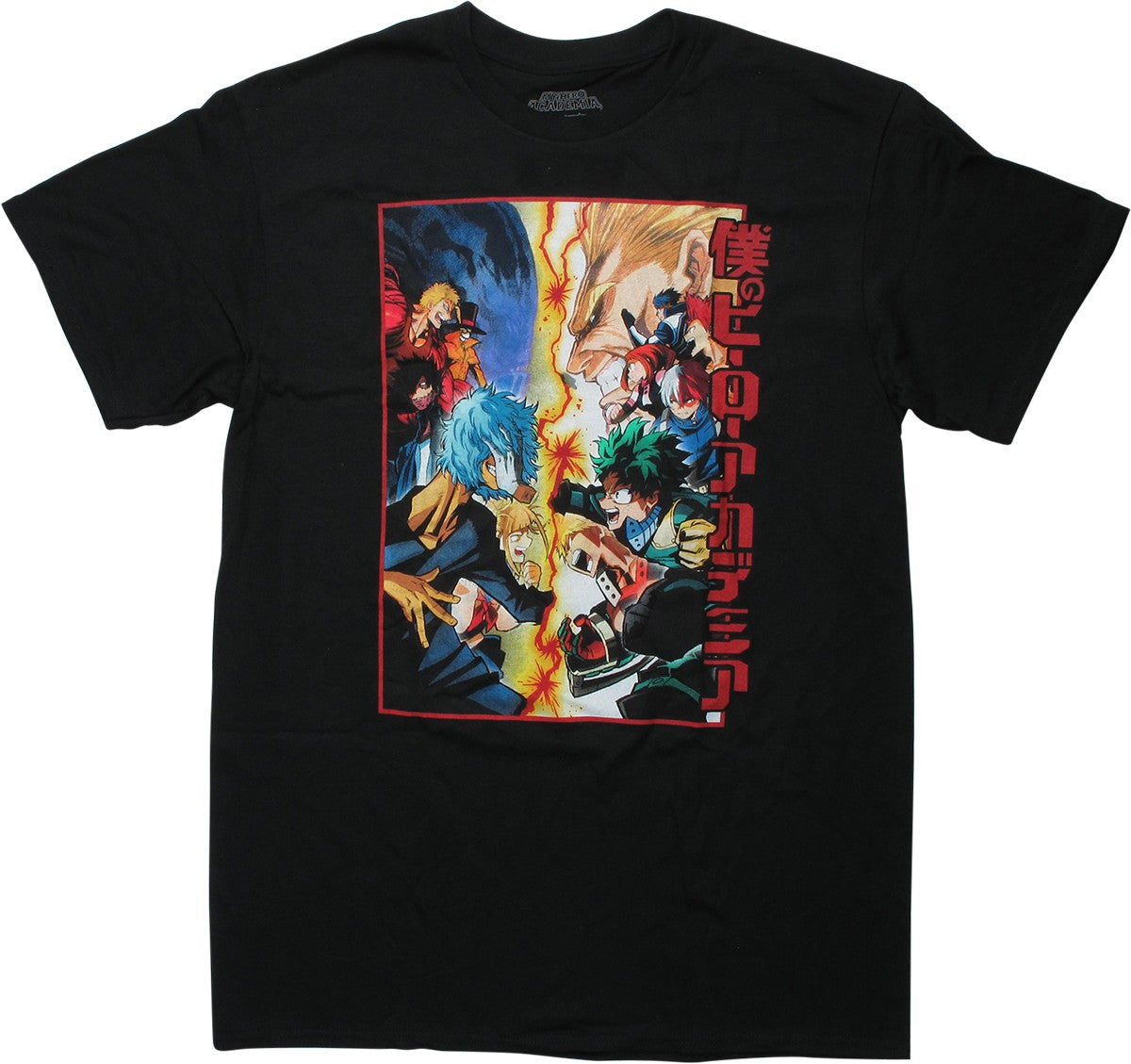 My Hero Academia Heros And Villins Clash T-Shirt