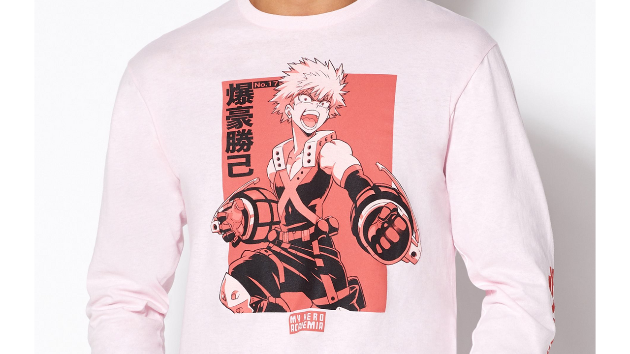 My Hero Academia No 17 Kachan Long Sleeve T-Shirt