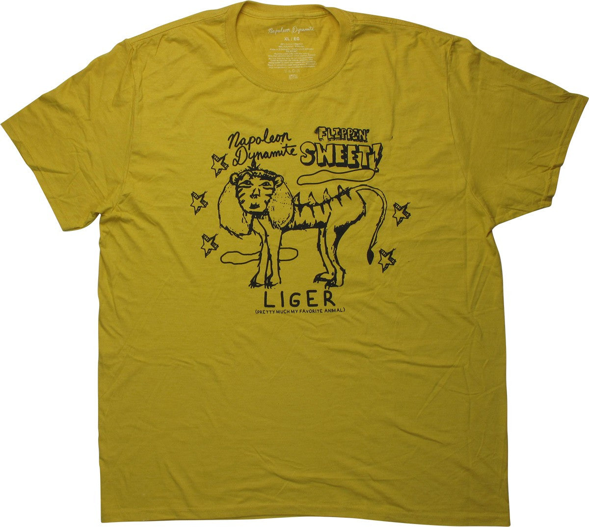 Napoleon Dynamite Liger Drawing T-Shirt