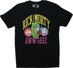 Rick And Morty Aww Jeez T-Shirt