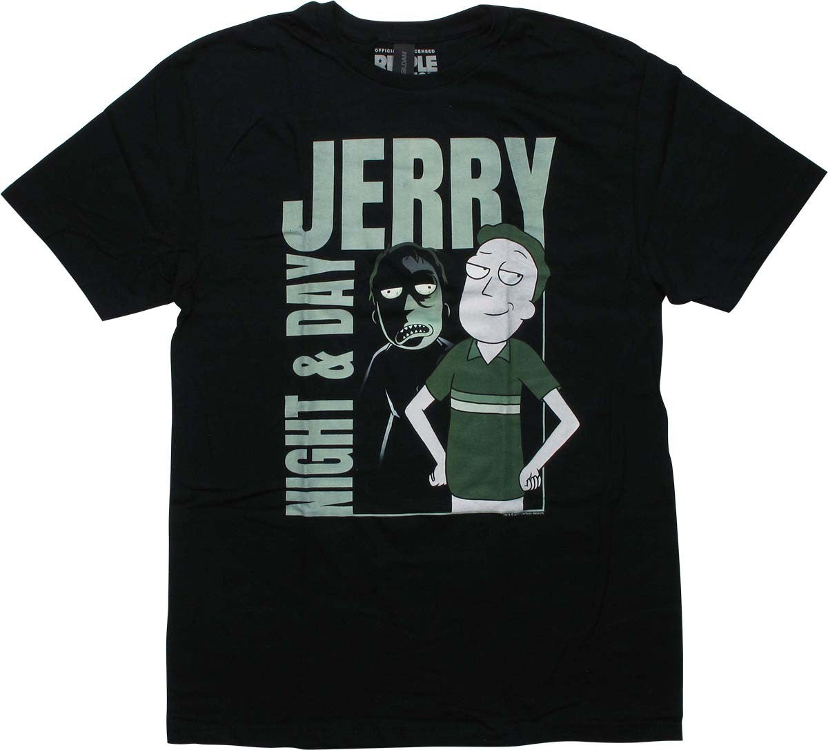 Rick And Morty Night Day Jerry T-Shirt