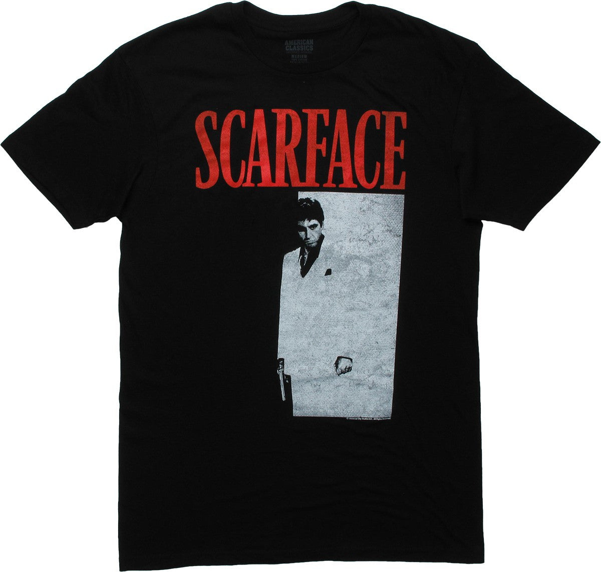 Scarface Silhouette Poster T-Shirt