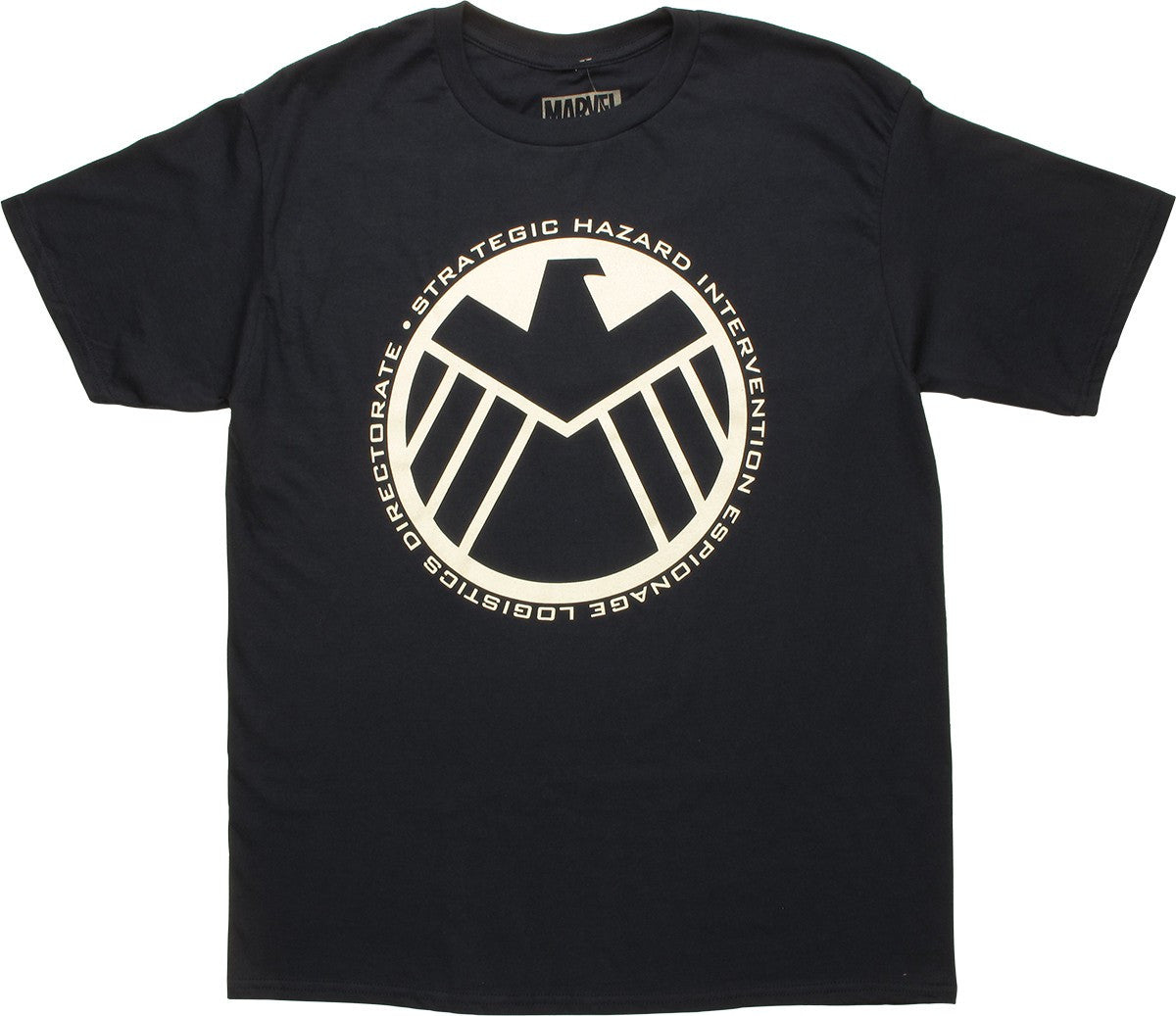 SHIELD Large Insignia Logo Navy Blue T-Shirt