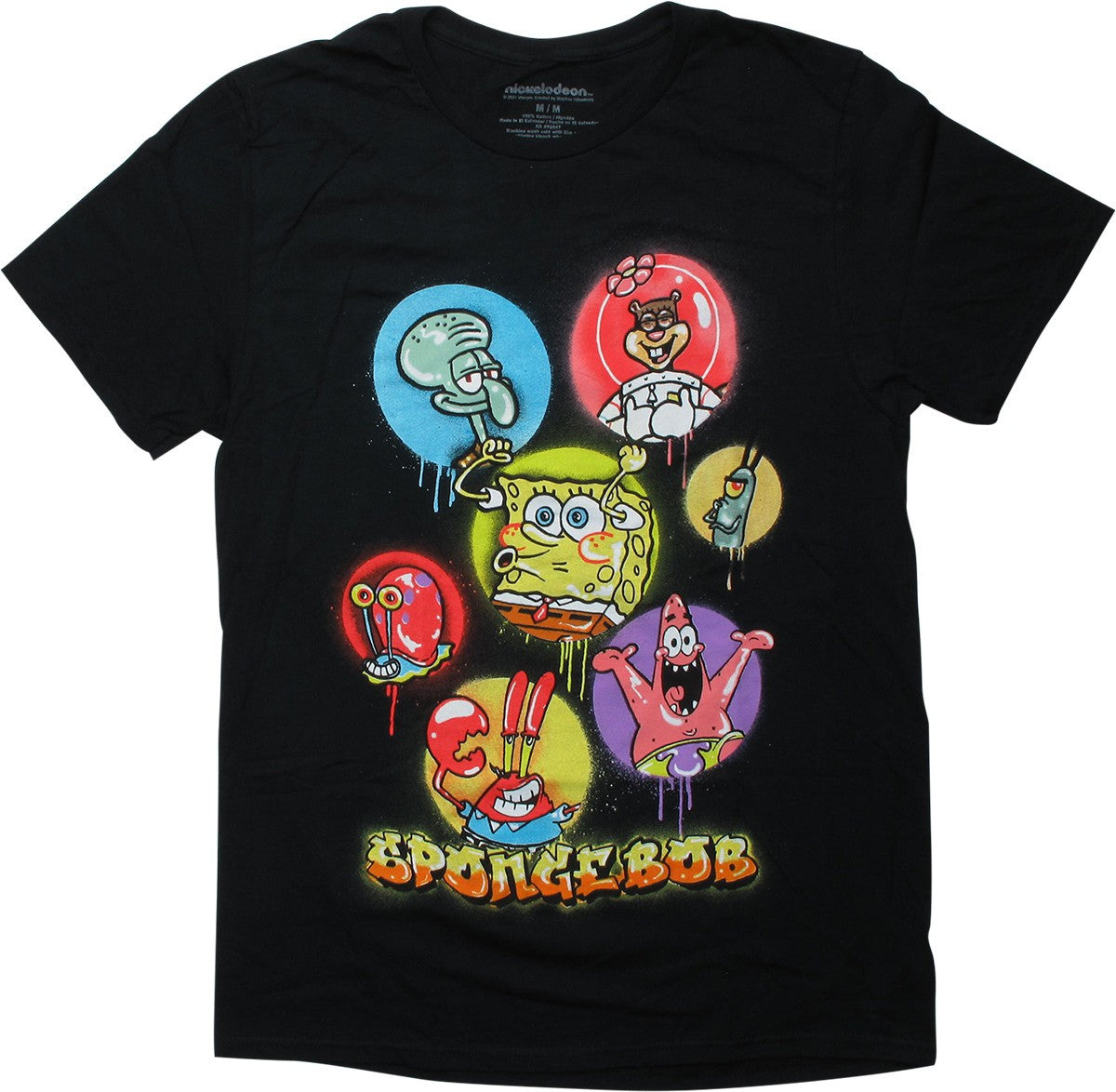 Spongebob Squarepants Graffiti T-Shirt