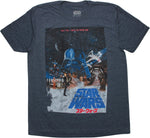 Star Wars Japanese Montage Movie Poster T-Shirt