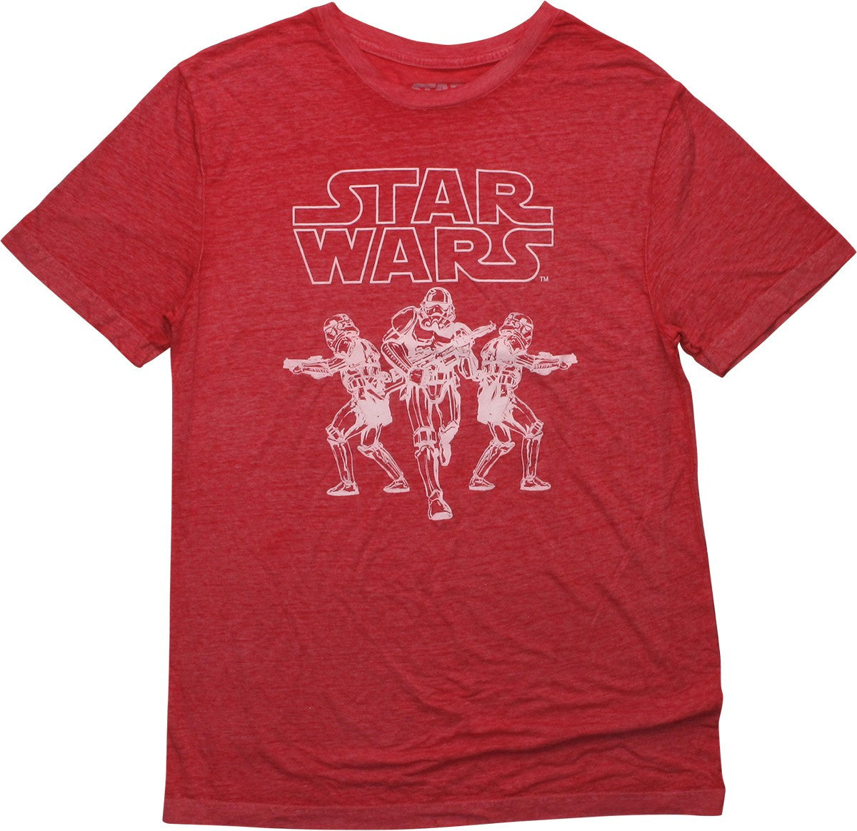 Star Wars Stormtroopers Heathered Red T-Shirt