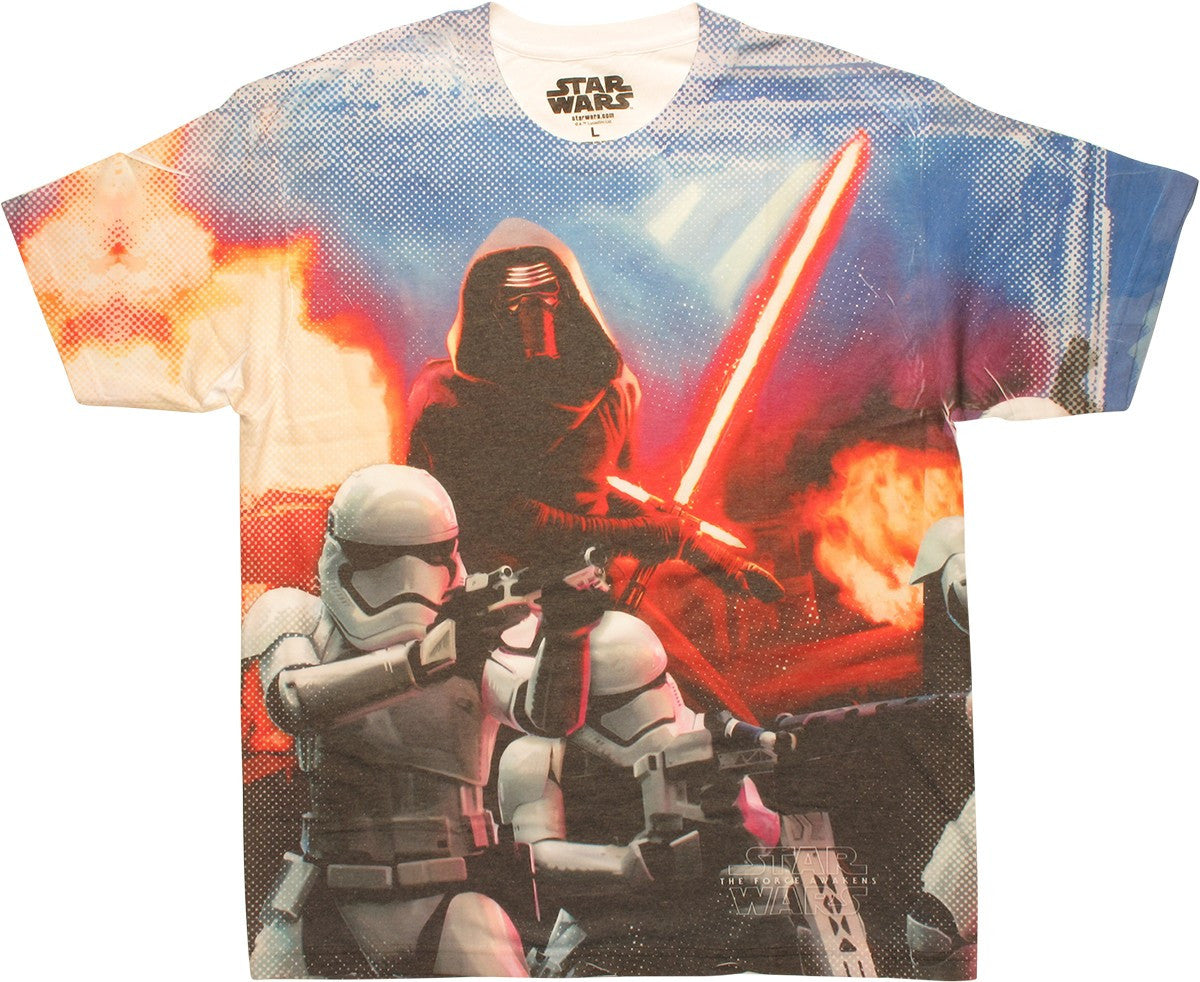 Star Wars Kylo Ren 1st Order Sublimated T-Shirt