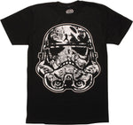 Star Wars Stormtrooper Helmet Scenes T-Shirt