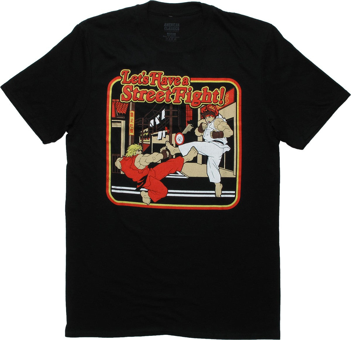 Street Fighter Classic Ryu Ken T-Shirt