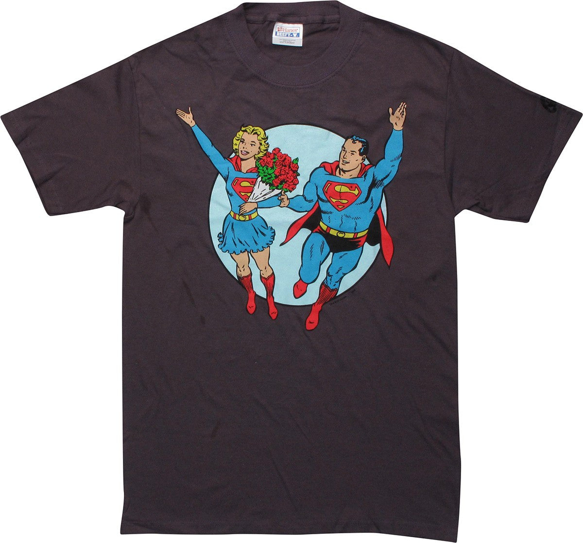 Supergirl Superman Flowers T-Shirt