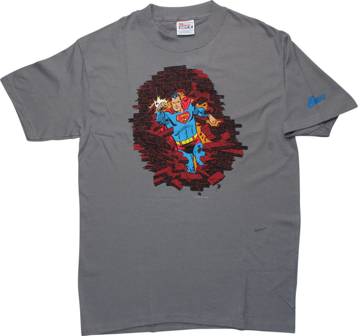 Superman Classic Brick Smash T-Shirt