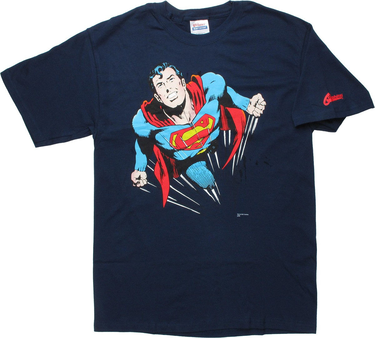 Superman Free Flight Adams T-Shirt
