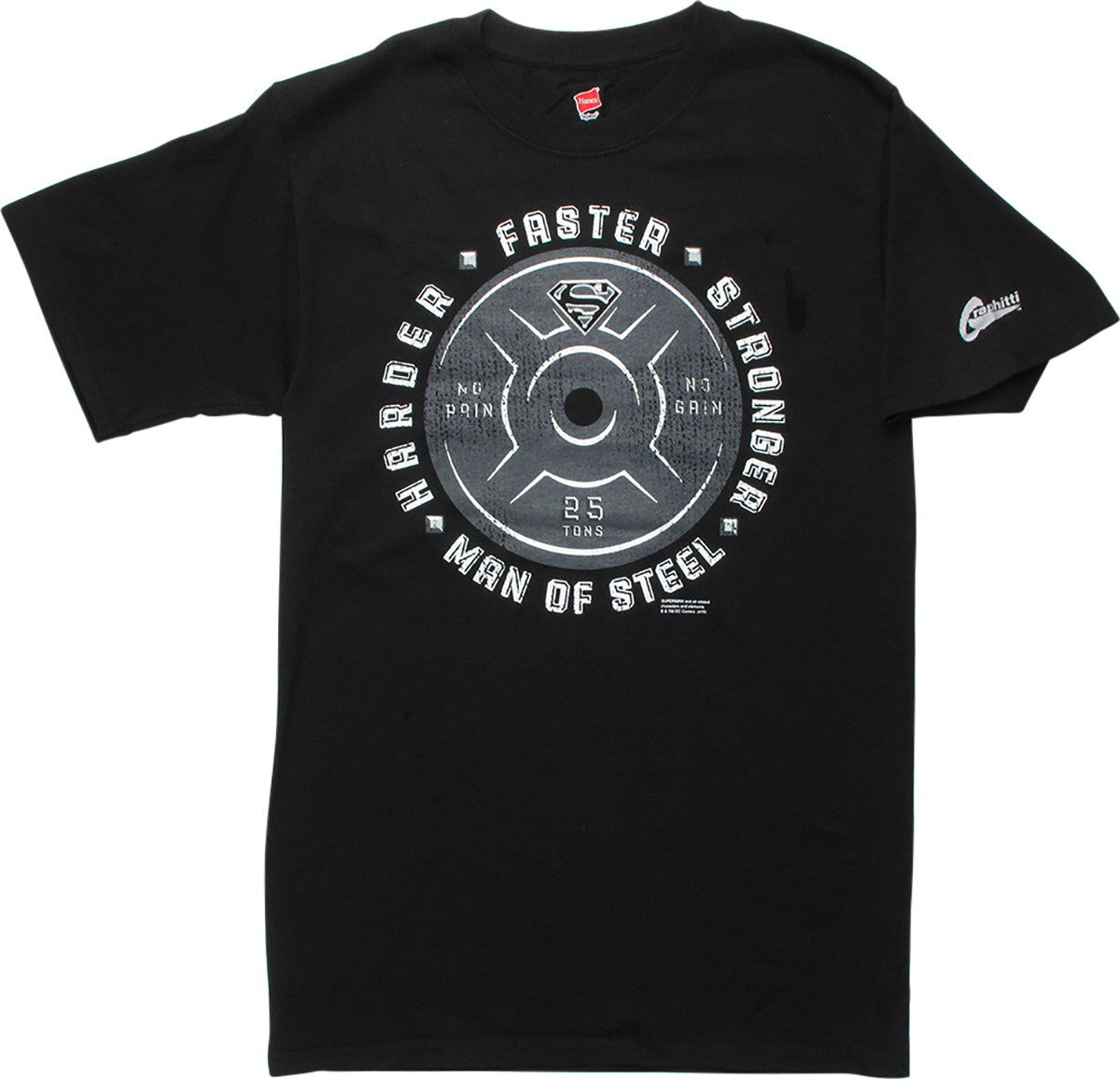 Superman Heavyweight Steel T-Shirt