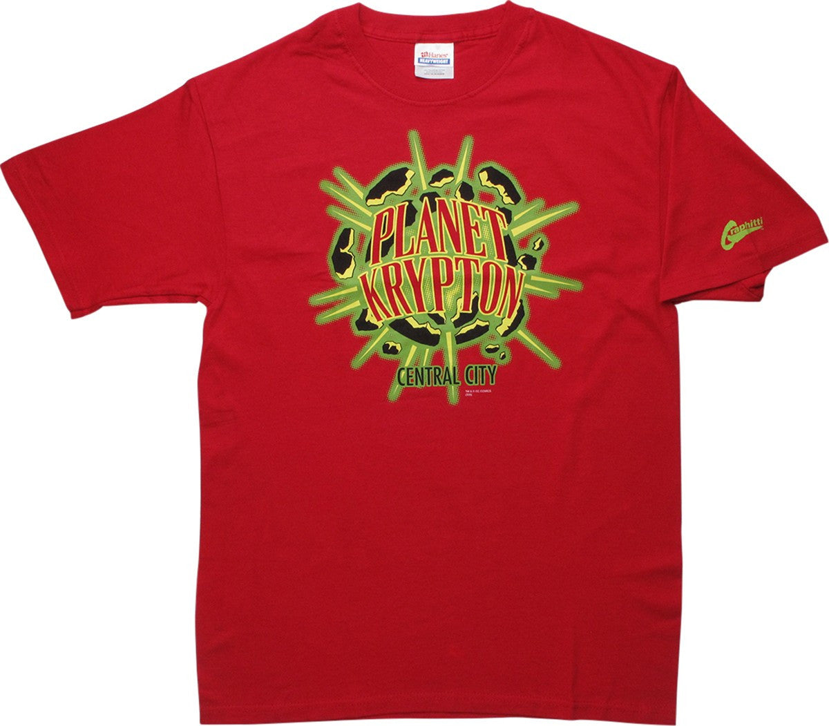 Superman Planet Krypton Central City T-Shirt