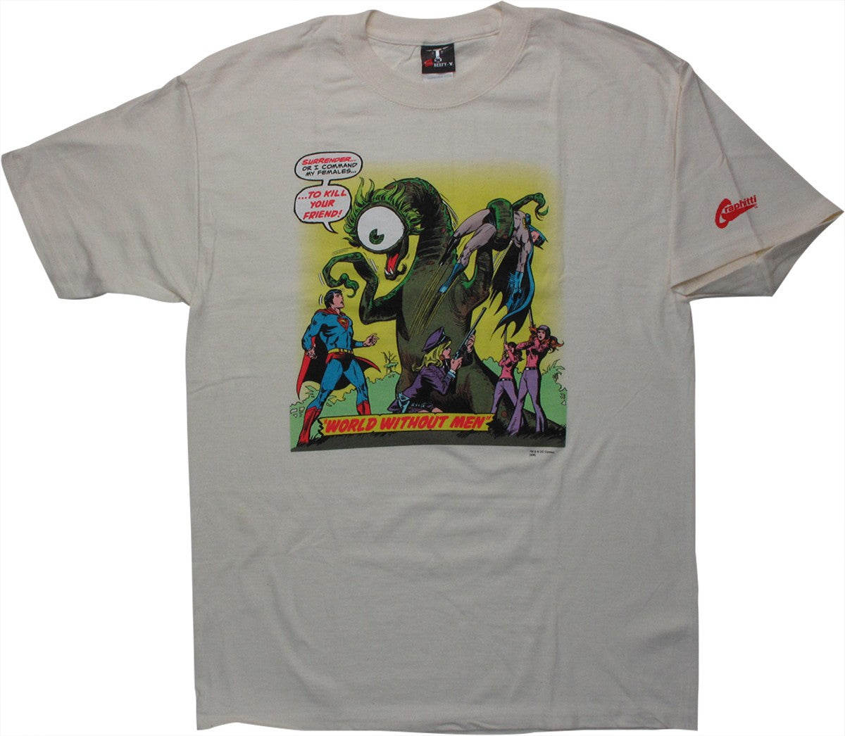 Superman A World Without Men T-Shirt