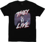 They Live Logo Skeleton T-Shirt