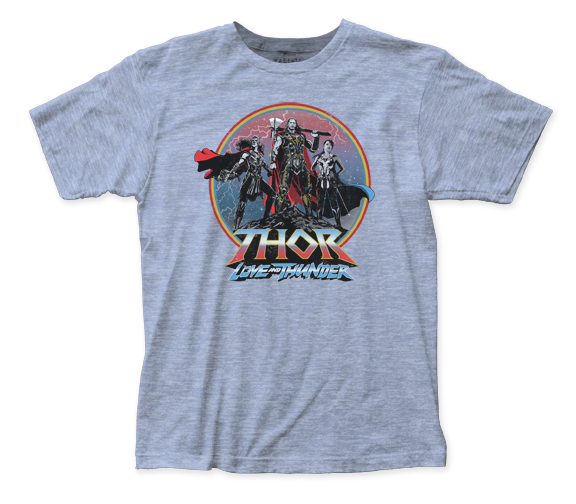 Thor Love Thunder Trio Circle T-Shirt