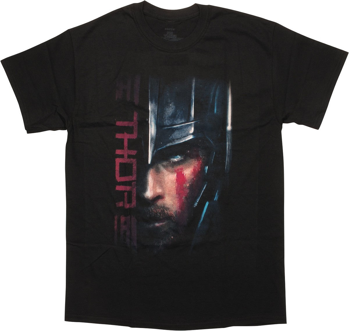 Thor Ragnarok Half Helmet Logo T-Shirt