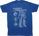 Transformers Optimus Prime Autobot Circles T-Shirt