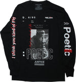 Tupac Poetic Justice Poster T-Shirt
