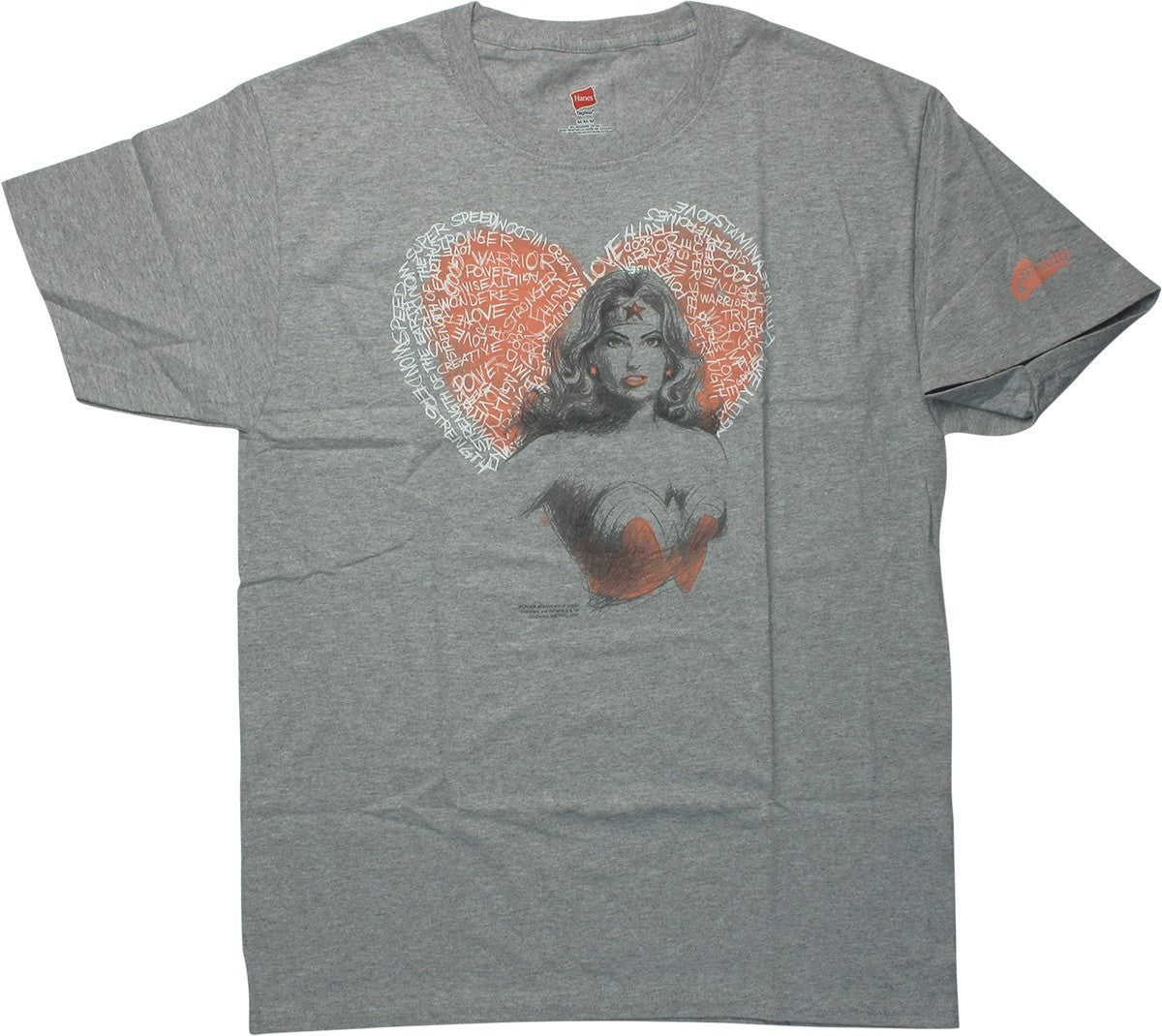 Wonder Woman Heart T-Shirt
