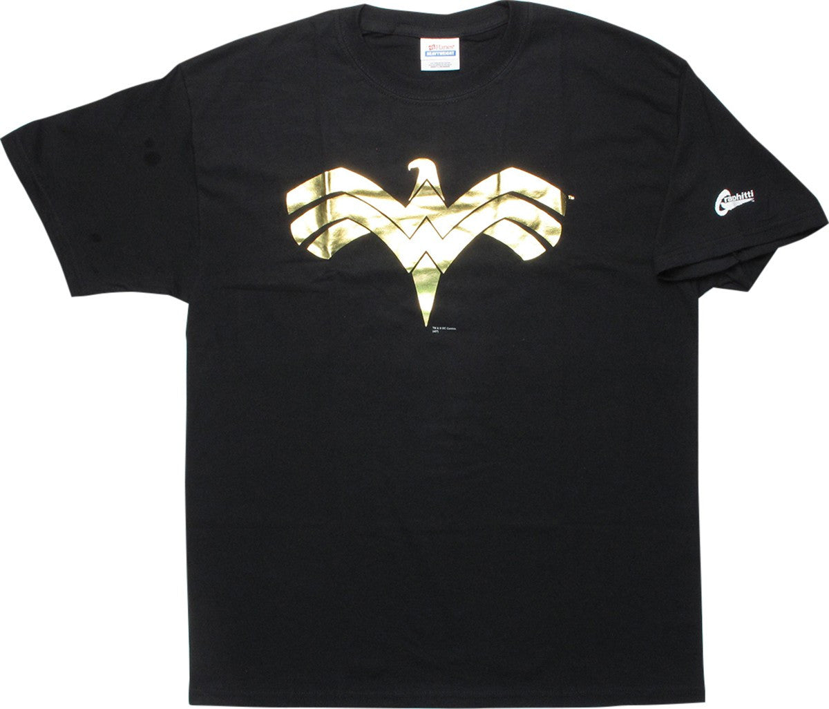 Wonder Woman Metalix Logo T-Shirt