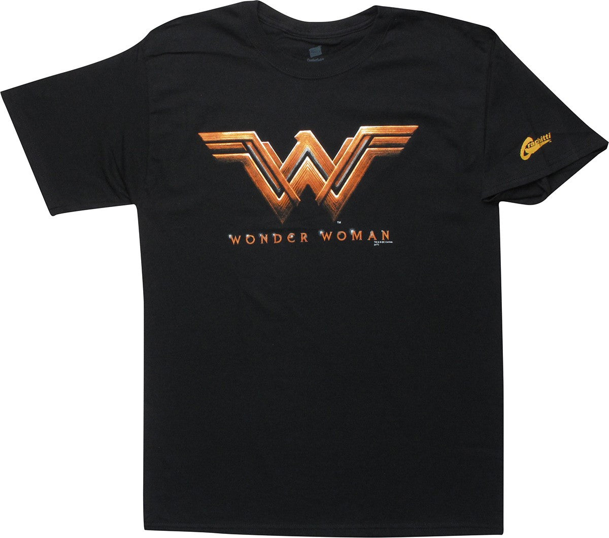 Wonder Woman Movie Logo Name T-Shirt