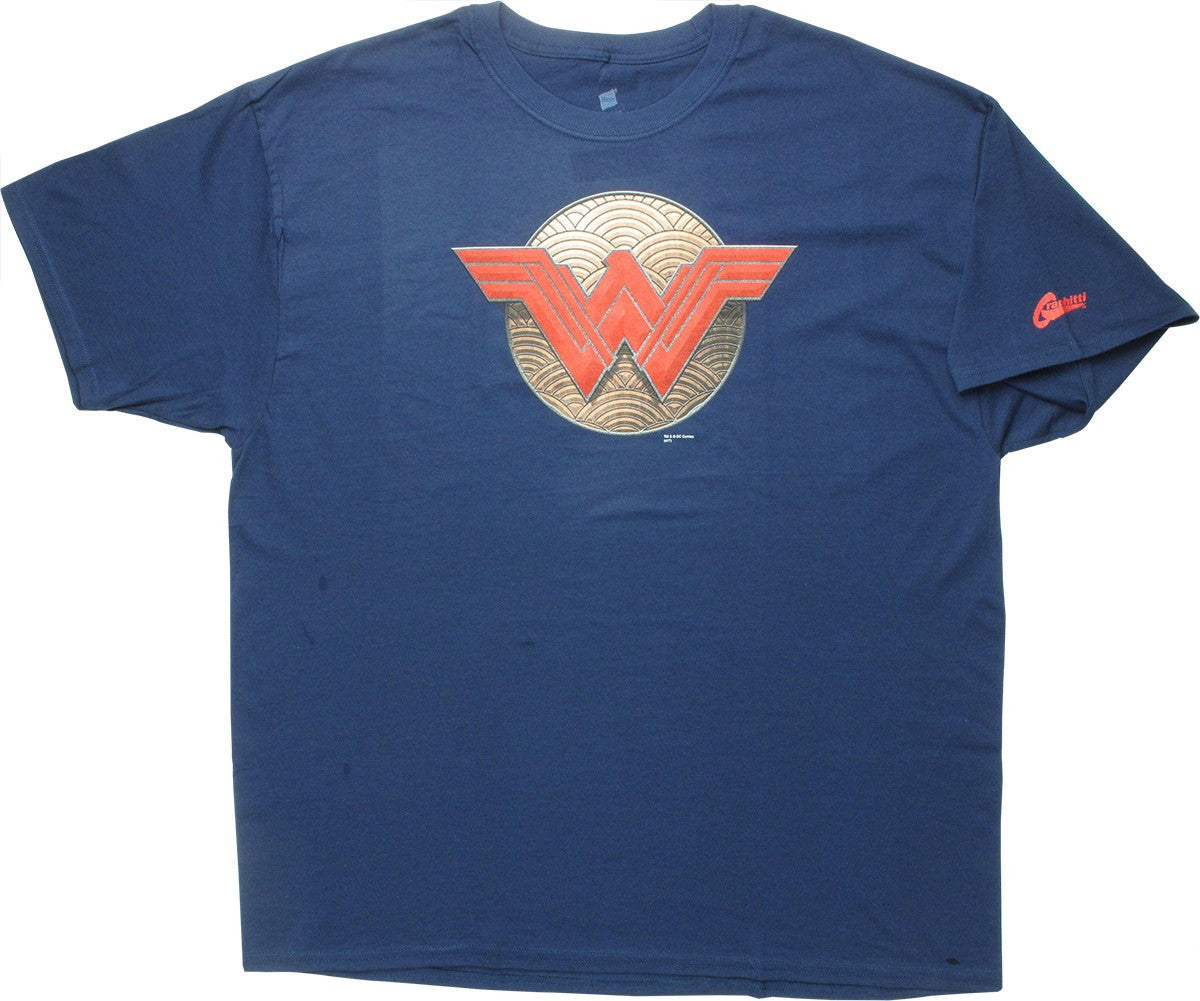 Wonder Woman Shield Emblem T-Shirt
