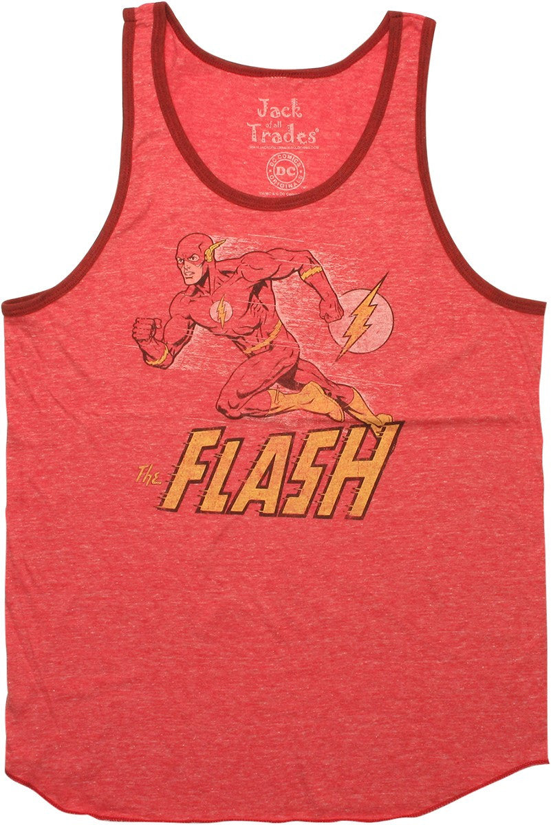 Flash Running Vintage Tank Top