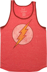 Flash Vintage Logo Ringer Tank Top