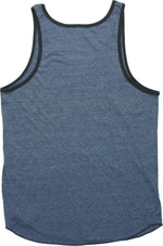 Justice League Fast Strong Heather Royal Tank Top