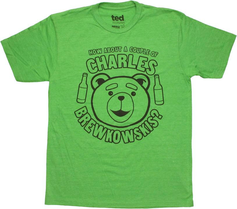Ted Charles Brewkowskis T Shirt Sheer