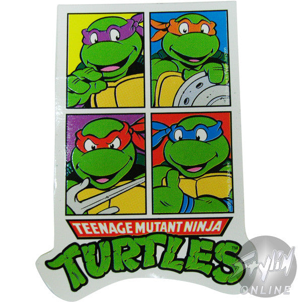 Teenage Mutant Ninja Turtles Quadrant Sticker