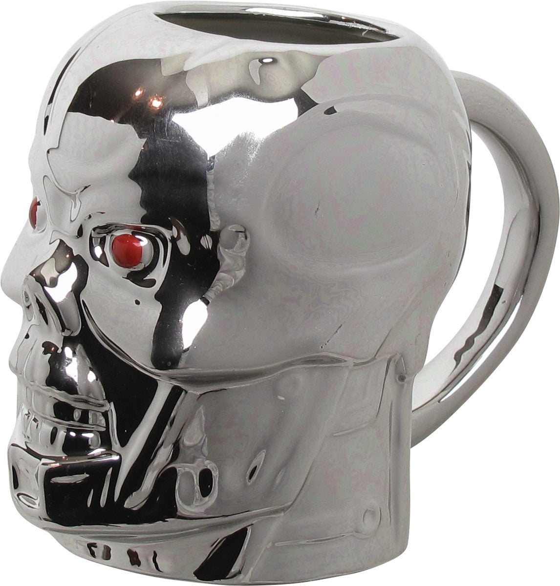 Terminator 2 Endoskeleton Skull Sculpted Mug