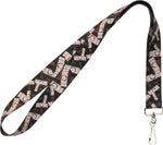 Thor Mjolnir Hammer All Over Elastic Lanyard