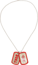 Thor Stance and Name Dog Tags