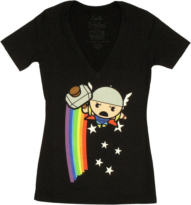 Thor Toy Rainbow Baby Tee