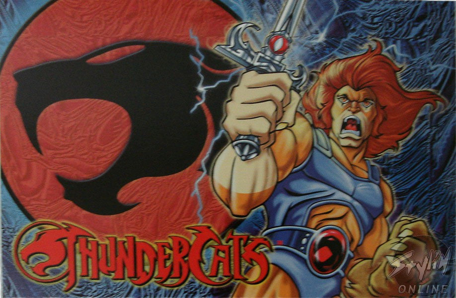 Thunder Cats Stance Postcard