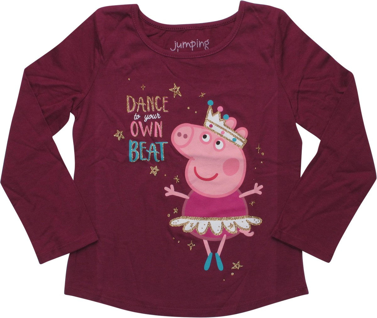 Peppa Pig Dance Own Beat Youth T-Shirt