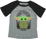 Star Wars Grogu Cute Raglan Toddler T-Shirt