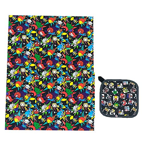 Marvel Kawaii Pot Holder Set Towel Set