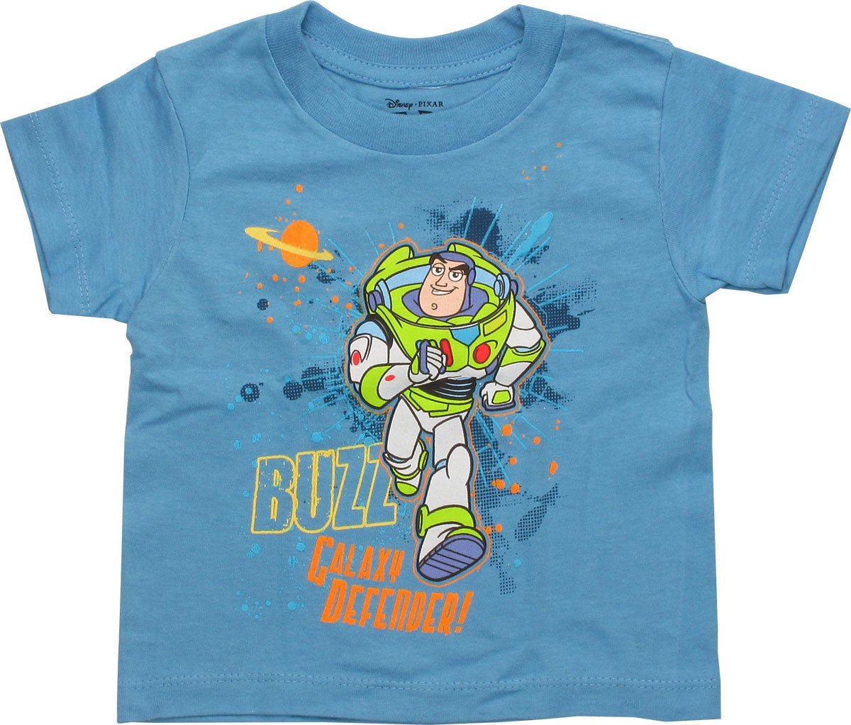 Toy Story Buzz Galaxy Defender Blue Toddler Shirt