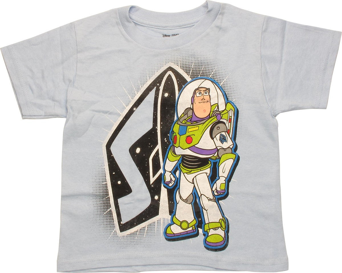 Toy Story Buzz Lightyear and Logo Juvenile T-Shirt