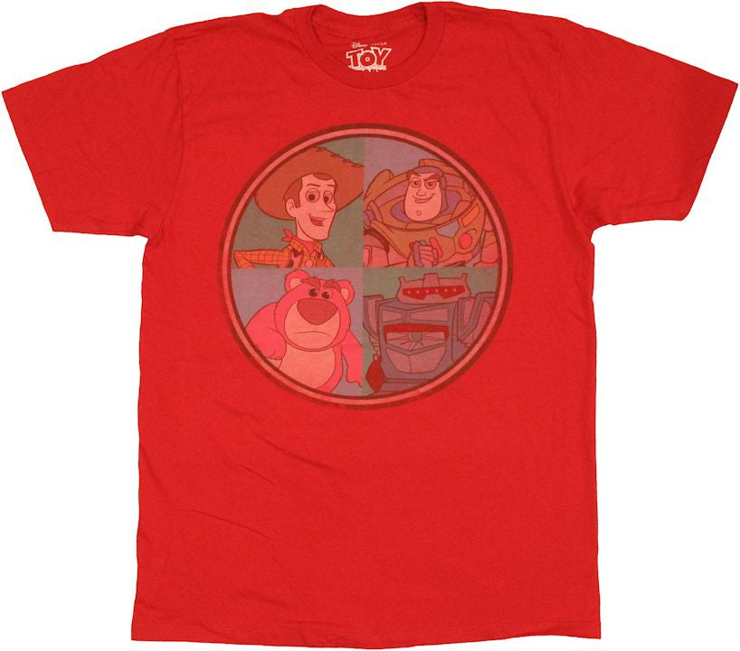 Toy Story Four Toys T Shirt Sheer