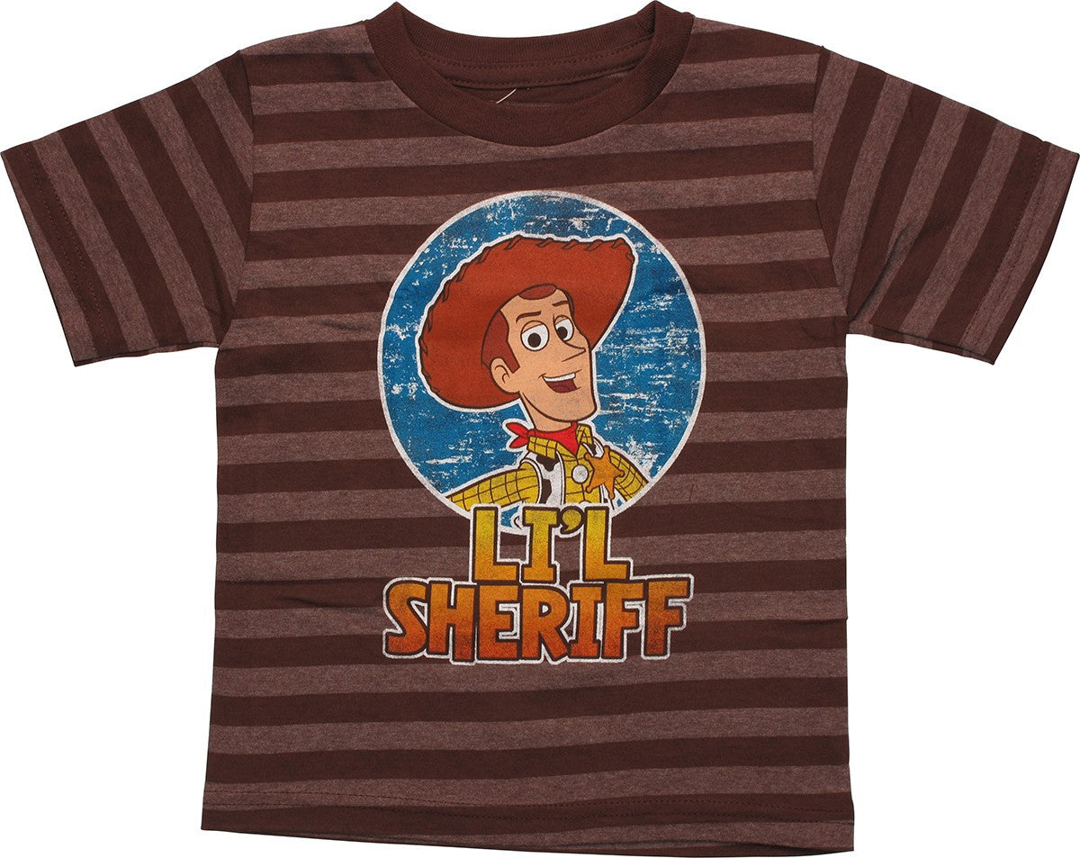 Toy Story Lil Sheriff Brown Toddler T Shirt