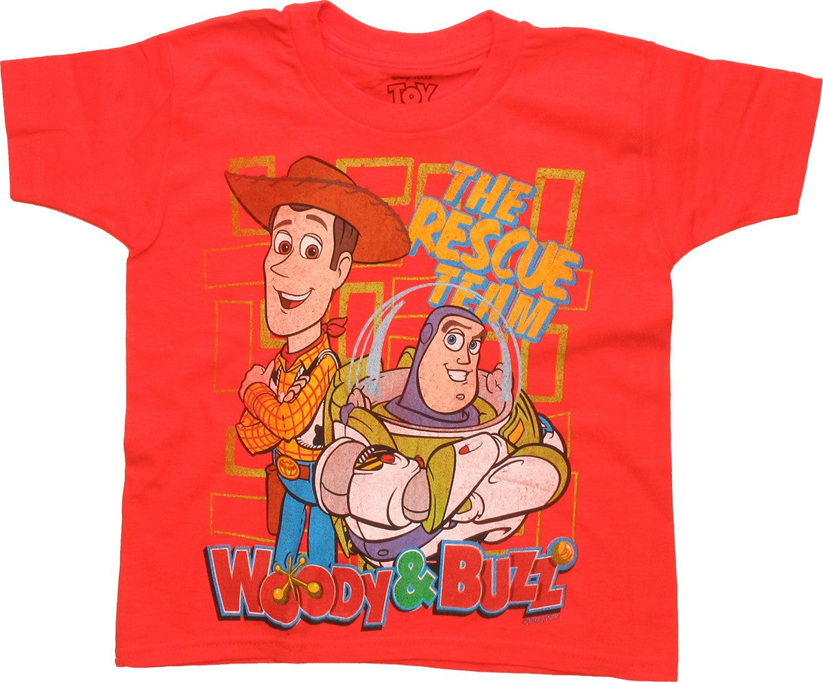 Toy Story Rescue Team Orange Juvenile T Shirt
