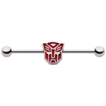 Transformers Autobot Die Cut Industrial Barbell