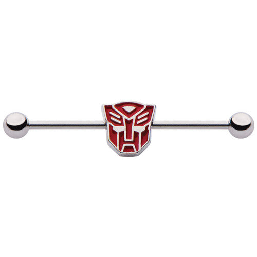 Transformers Autobot Die Cut Industrial Barbell